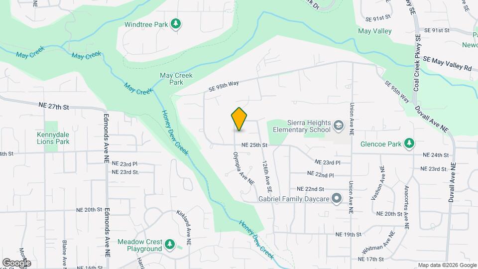 9834 124th Ave SE Mapa y Detalles de la Ubicación