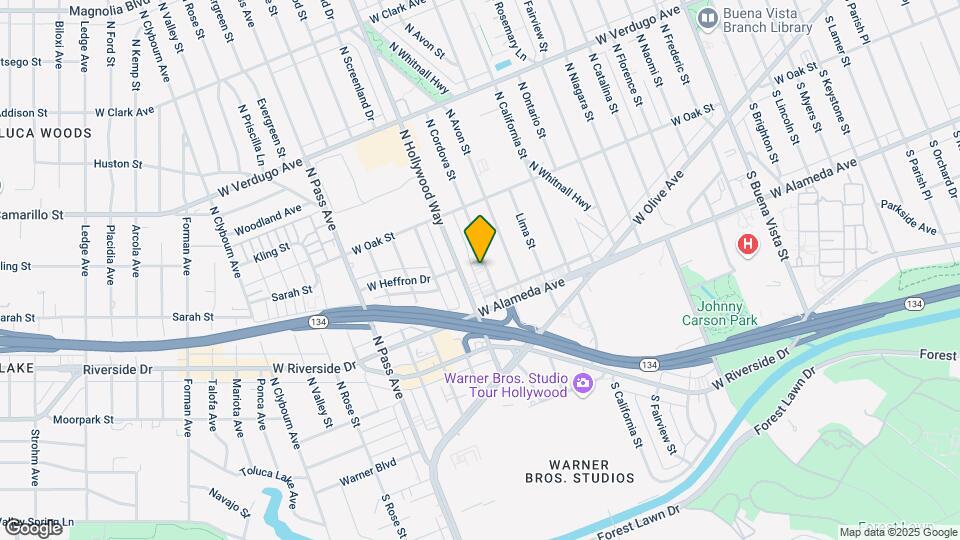 235 North Cordova Mapa y Detalles de la Ubicación