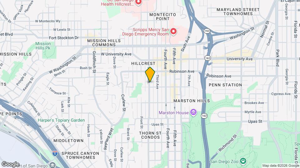 3705 1st Ave Map and Location Details