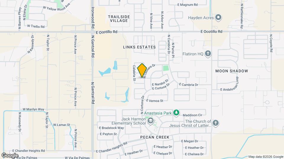 865 E Monteleone St Map and Location Details