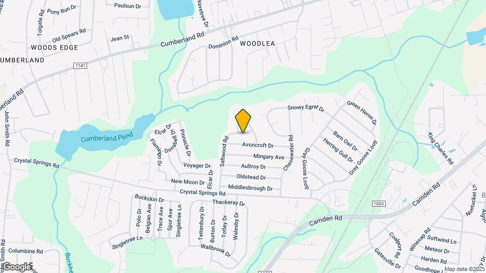 2313 Saltwood Rd Map and Location Details