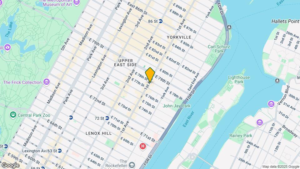 1488 1st Ave Map and Location Details