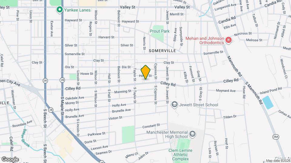 612 Cilley Rd, Unit 1st floor cilley rd Map and Location Details