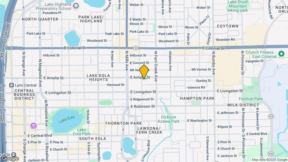 437 Shine Ave Mapa y Detalles de la Ubicación