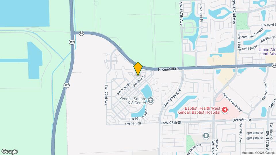 16958 SW 92nd St Map and Location Details