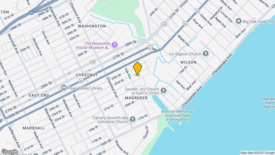 1323 22nd St Map and Location Details