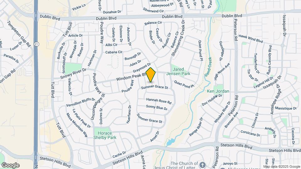 6402 Stella Luna Dr Map and Location Details