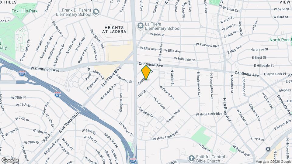 540 Evergreen St, Unit 160 Mapa y Detalles de la Ubicación
