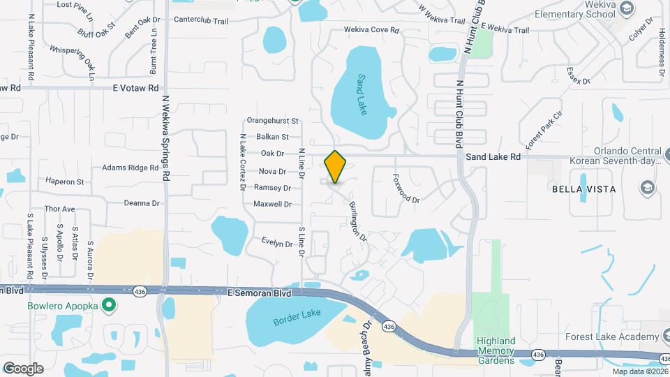 2822 Candela Ct Map and Location Details