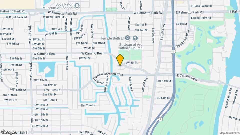 875 SW 4th Ct Map and Location Details