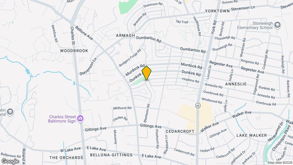 6473 Blenheim Rd Map and Location Details