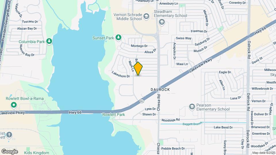 7010 Lakeshore Dr Map and Location Details