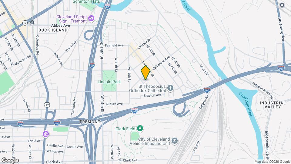 2451 Tremont Ave Map and Location Details