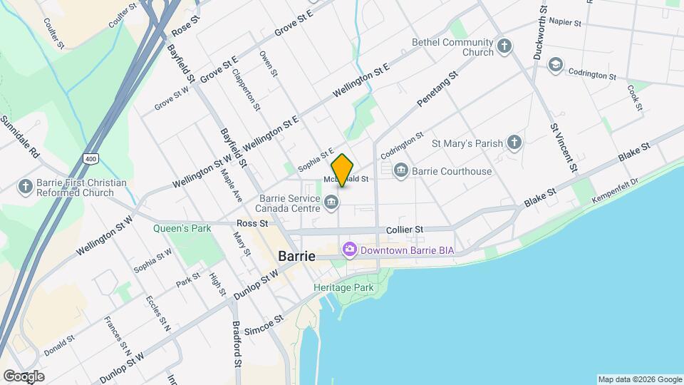 The Residences on Owen Map and Location Details