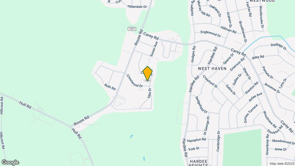 3201 Crestwood Dr Map and Location Details