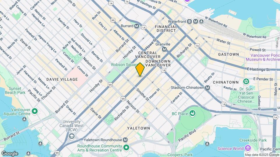 833 Seymour St Map and Location Details