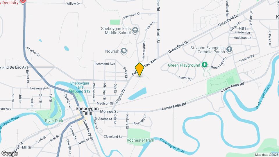 89 Highland Ave Map and Location Details