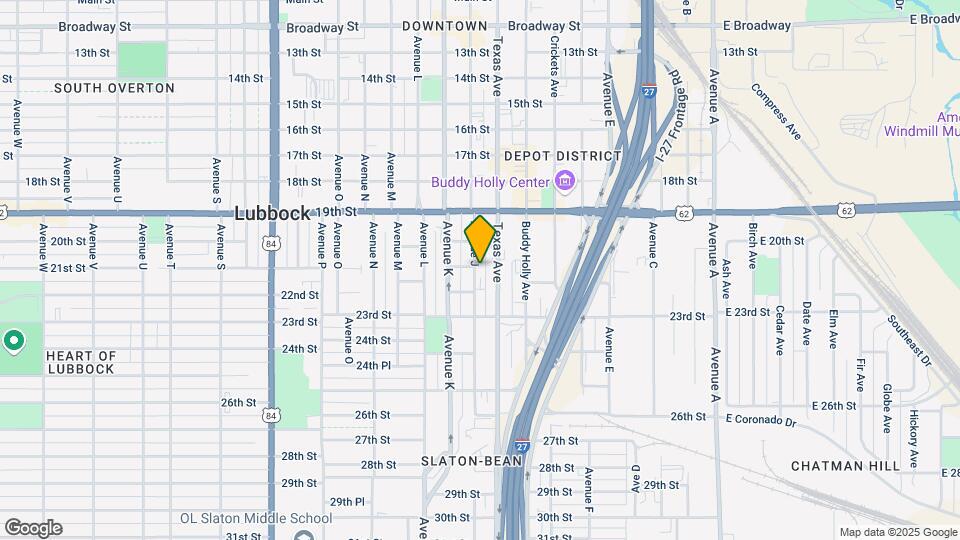 2101 Avenue J Map and Location Details