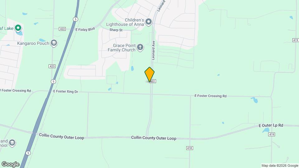 2921 Canvas Wy Map and Location Details