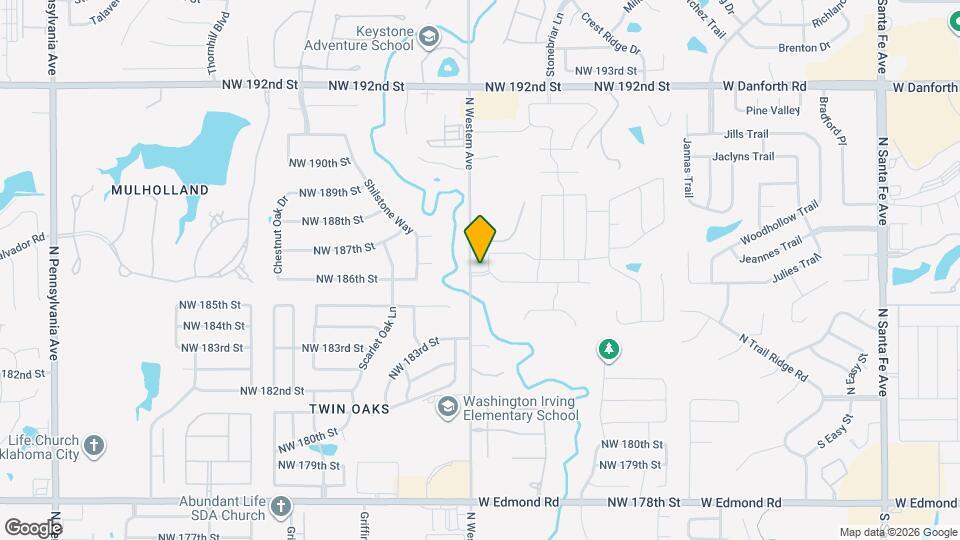 2809 NW 186th Terrace Map and Location Details