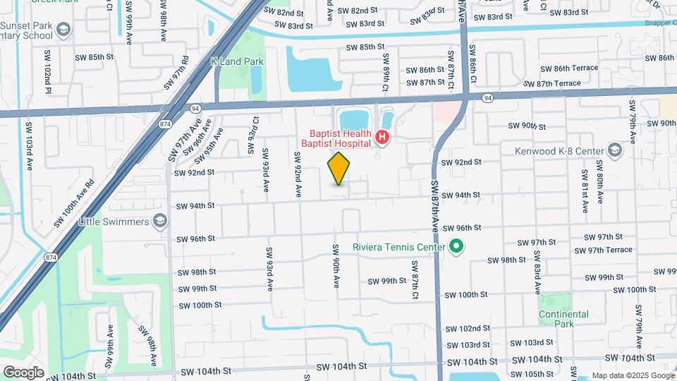 9001 SW 94th St Map and Location Details