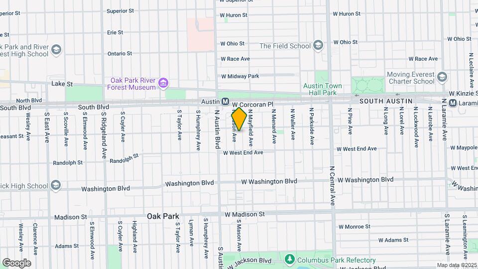 235 N Mason Ave Map and Location Details