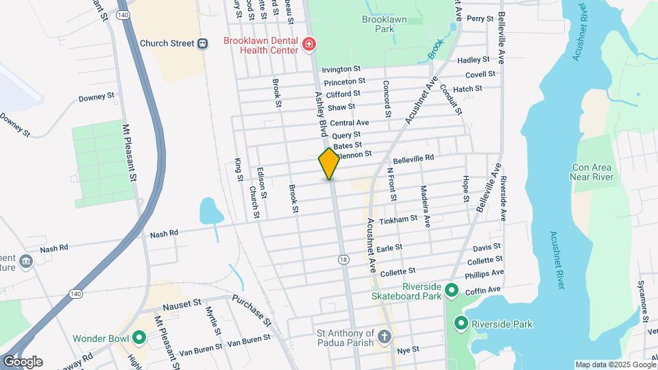 397 Ashley Blvd Mapa y Detalles de la Ubicación