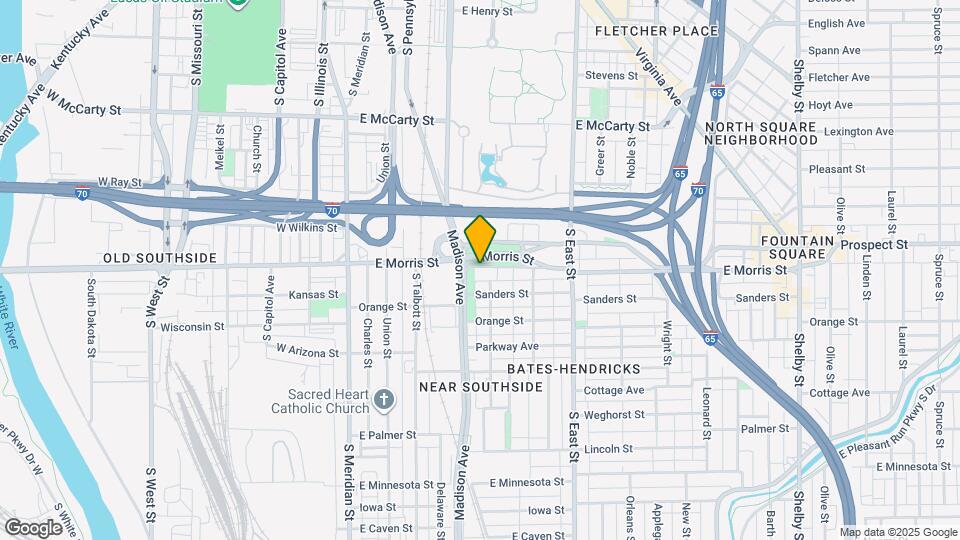 219 E Morris St Map and Location Details