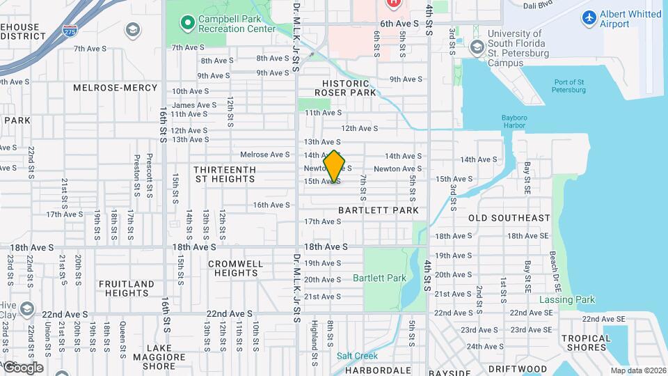 800 15th Ave S Map and Location Details