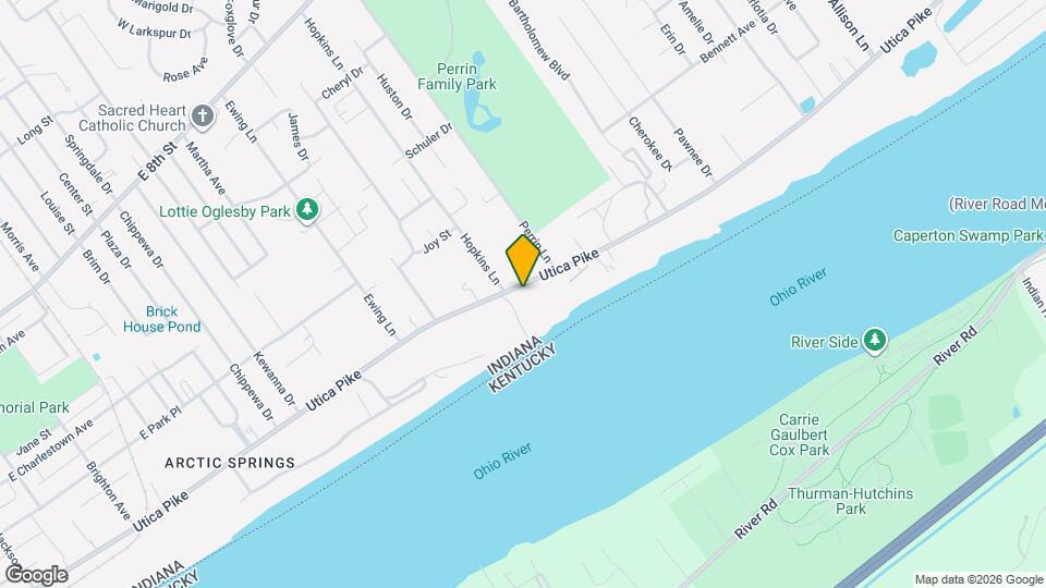 2004 Utica Pike Map and Location Details