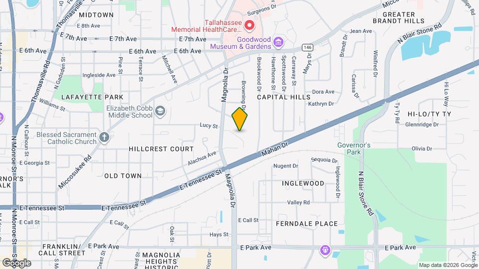 1422 Lucy St Mapa y Detalles de la Ubicación