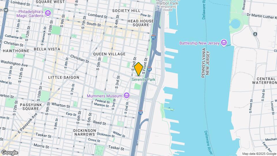 830 S Howard St Map and Location Details