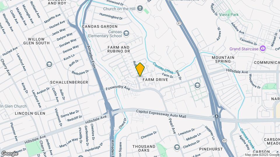 Avalon Willow Glen Mapa y Detalles de la Ubicación