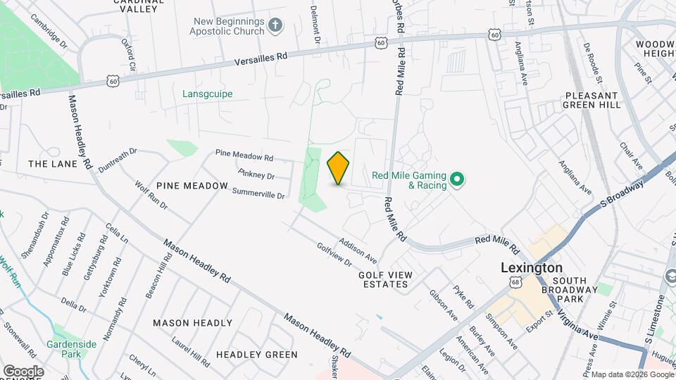 1150 Horsemans Ln Map and Location Details