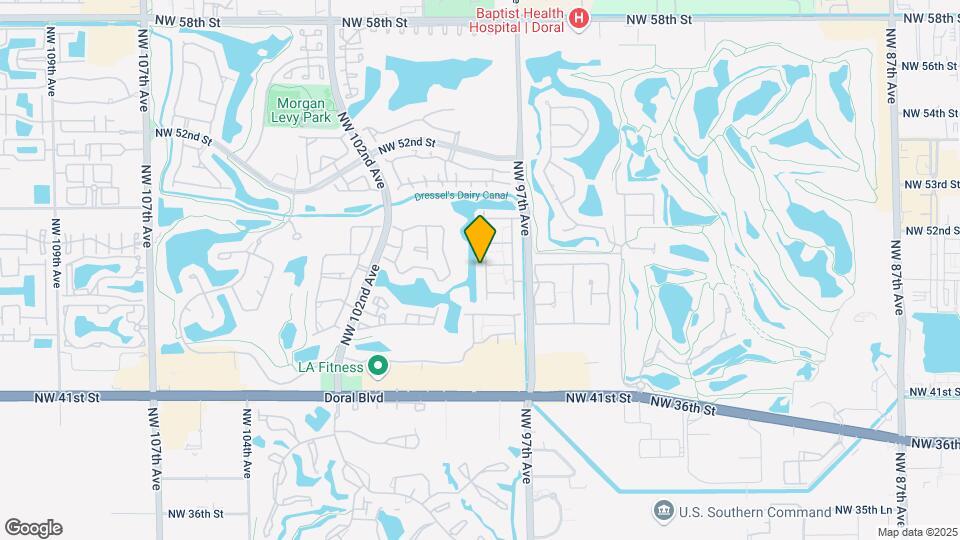 4666 NW 97th Pl Map and Location Details