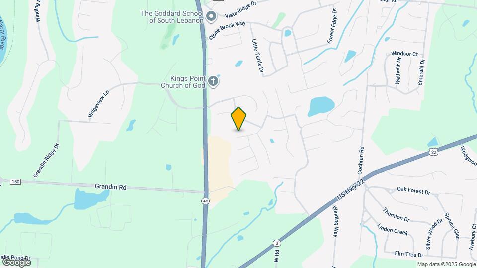 5891 Eagle Creek Ct Map and Location Details