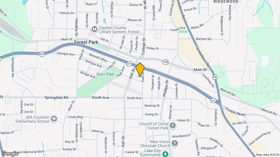 5017 East St Map and Location Details