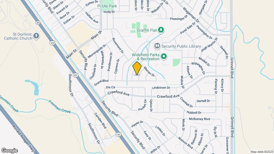 416 Sevilla Dr Map and Location Details