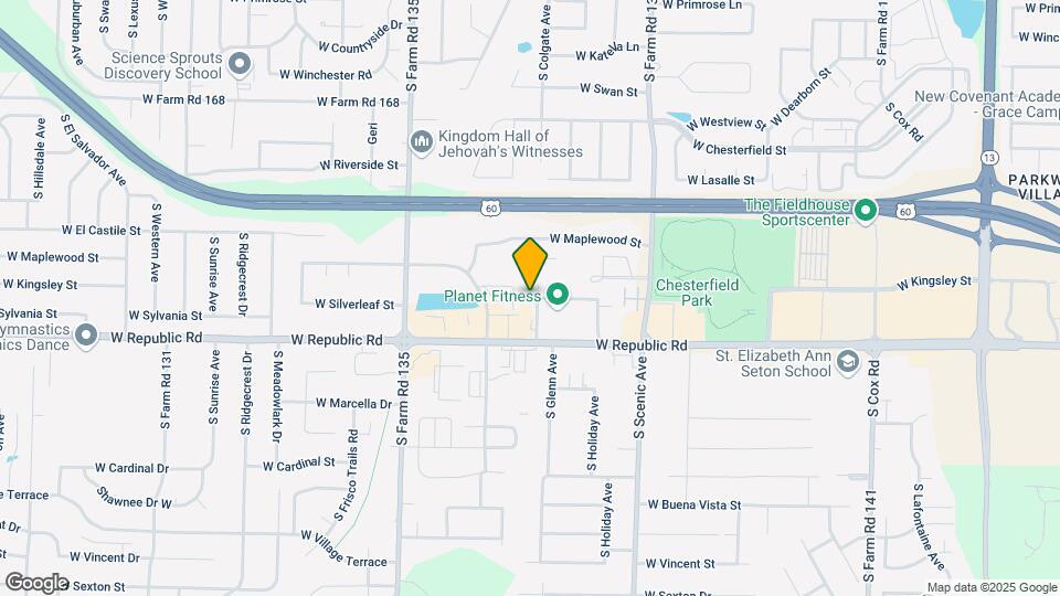 4131 S Glenn Ave-Unit -Unit B Map and Location Details