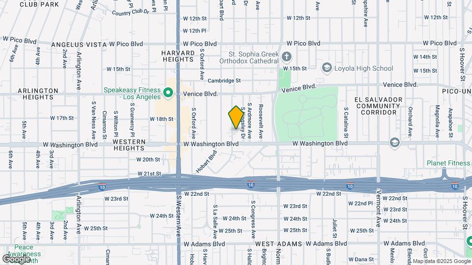 1820 S Harvard Blvd, Unit 1820 Harvard Map and Location Details