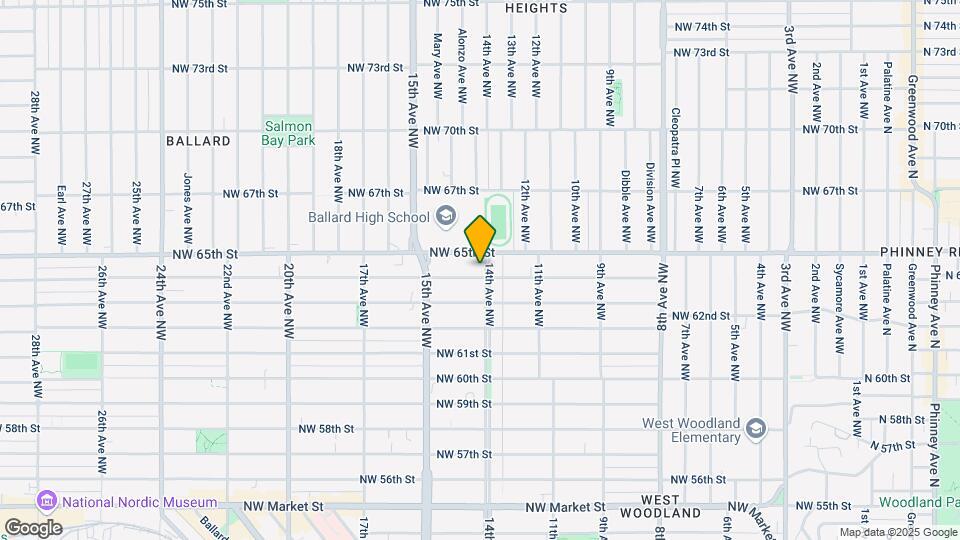 6411 14th Ave NW Mapa y Detalles de la Ubicación