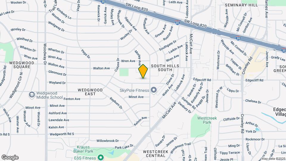 3212 Glenmont Dr Map and Location Details