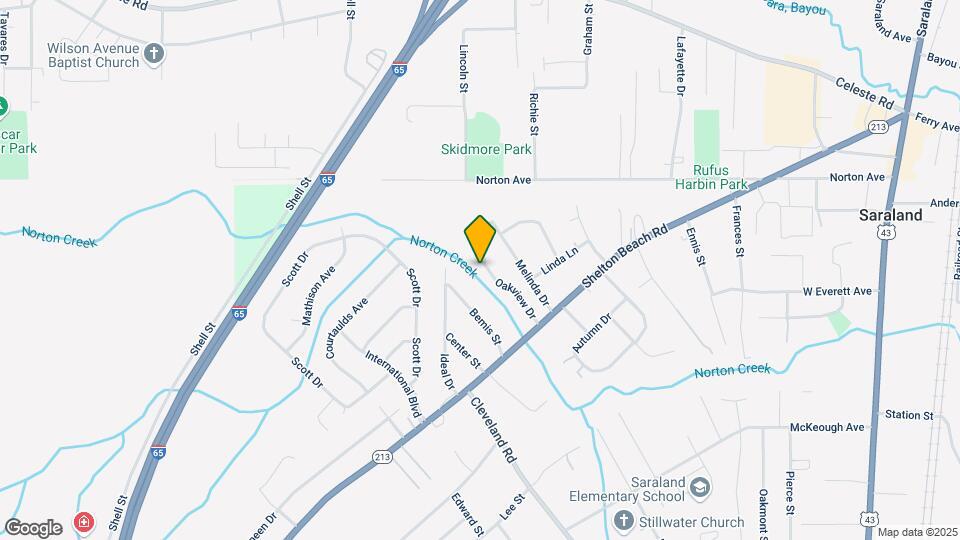 107 Oakview Dr Map and Location Details