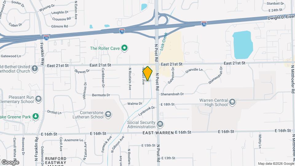 1865 N Bazil Ave, Unit 405 Map and Location Details