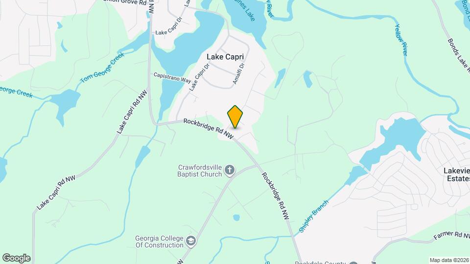 2481 Rockbridge Rd NW Map and Location Details