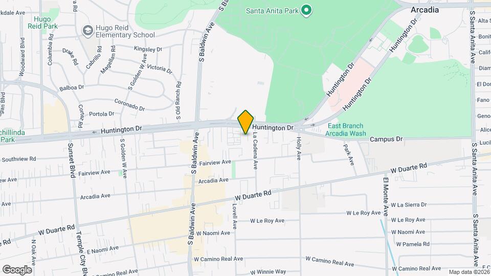 514 W Huntington Dr Map and Location Details