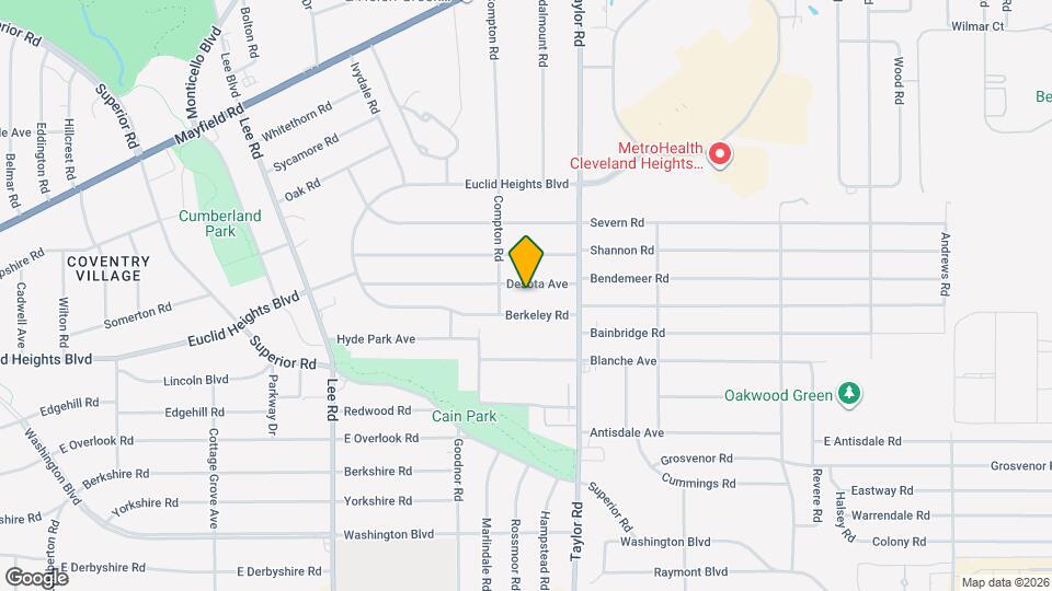 3408 Desota Ave Mapa y Detalles de la Ubicación