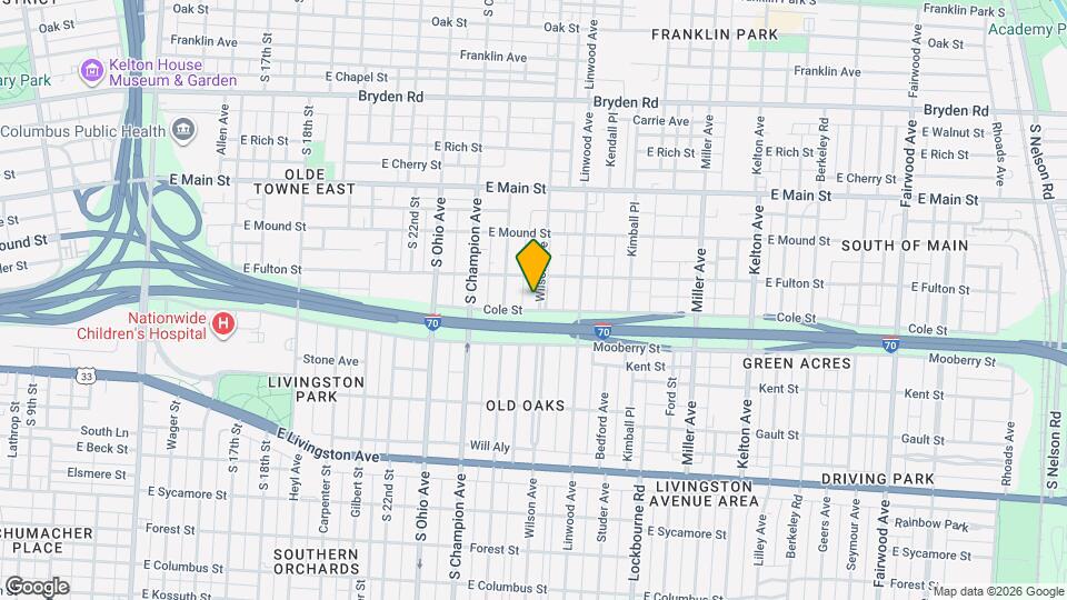 551 Wilson Ave Mapa y Detalles de la Ubicación