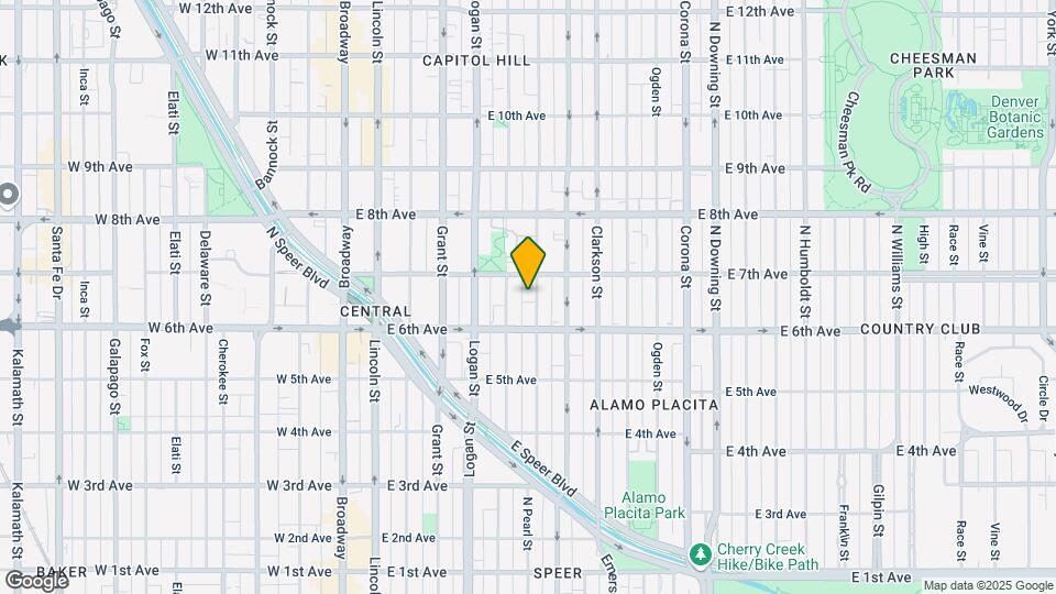 655 N Pearl St, Unit 406 Map and Location Details