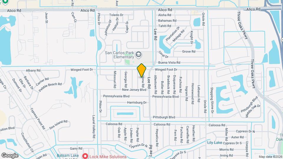 17408 Arizona Rd Mapa y Detalles de la Ubicación